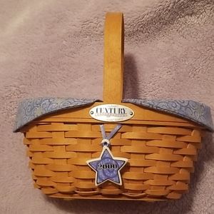Longaberger Century Celebration 2000 Cheers Basket